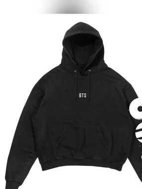 BTS Black Logo Hoodie